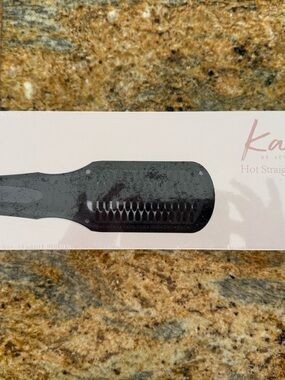 New Kalon Hot Straightening Brush - Black